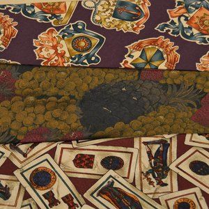 Trio of Italian Made Vintage Silk Hugo Boss Ties